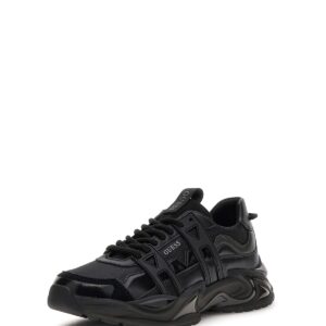 Sneaker Belluno Gemengd Leer Black